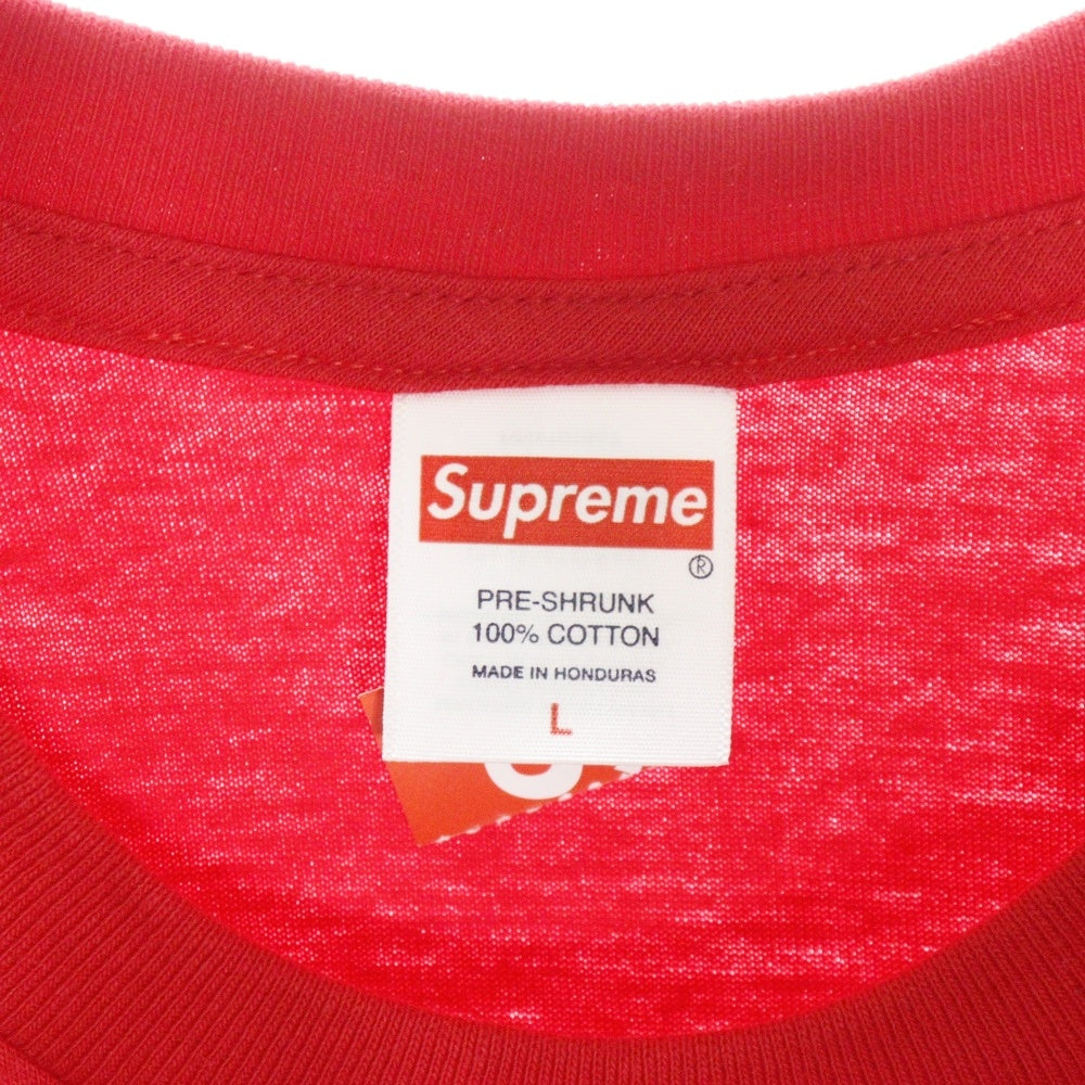 SUPREME(シュプリーム) 25SS Max B Tee マックスビー シーラブズミー フォトプリント クルーネック 半袖Tシャツ カットソー レッド