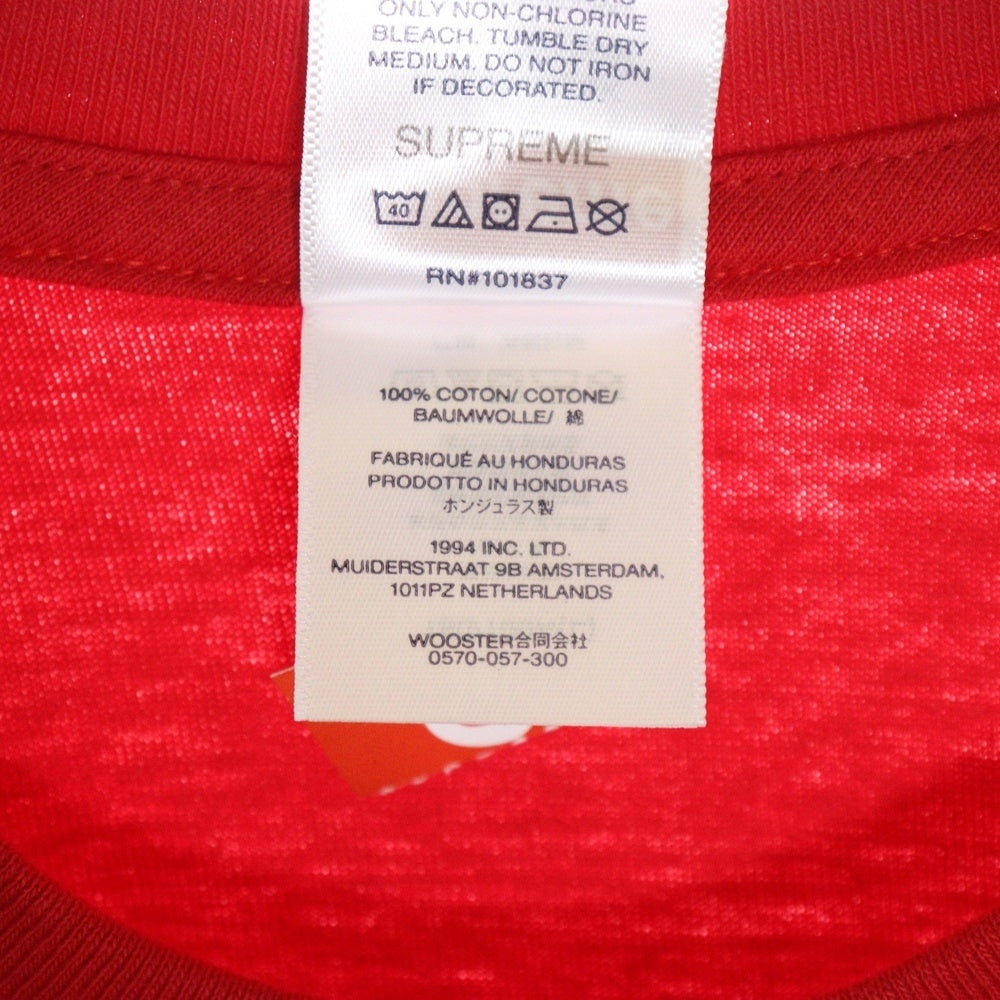 SUPREME(シュプリーム) 25SS Max B Tee マックスビー シーラブズミー フォトプリント クルーネック 半袖Tシャツ カットソー レッド