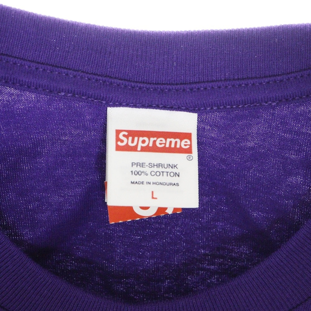 SUPREME(シュプリーム) 25SS Max B Tee マックスビー シーラブズミー フォトプリント クルーネック 半袖Tシャツ カットソー パープル