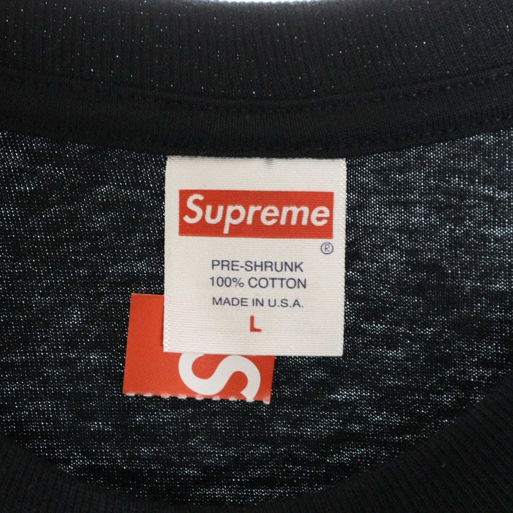 SUPREME(シュプリーム) 22AW Andre 3000 Tee アンドレ 3000 プリント クルーネック 半袖Tシャツ カットソー ブラック