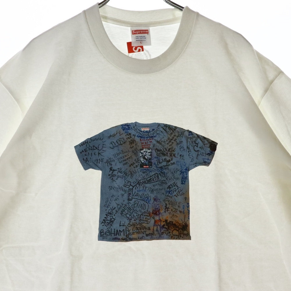 SUPREME(シュプリーム) 24SS 30th Anniversary First Tee 30周年 アニバーサリー ファースト プリント クルーネック 半袖Tシャツ カットソー ホワイト