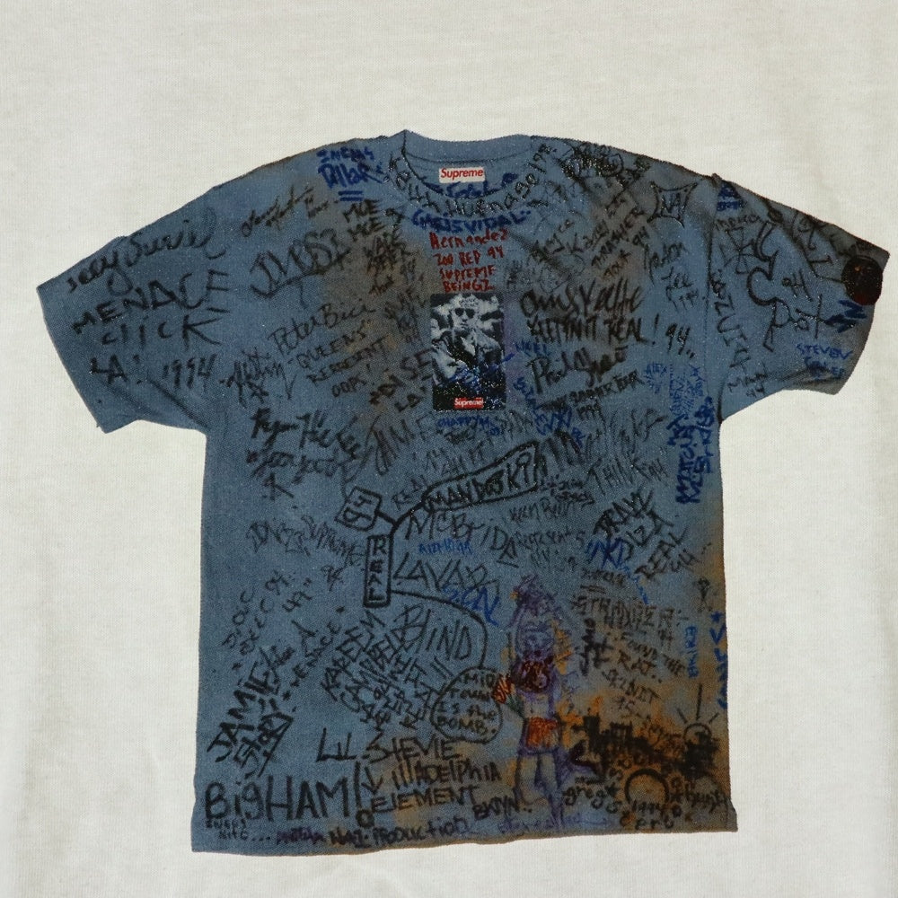 SUPREME(シュプリーム) 24SS 30th Anniversary First Tee 30周年 アニバーサリー ファースト プリント クルーネック 半袖Tシャツ カットソー ホワイト
