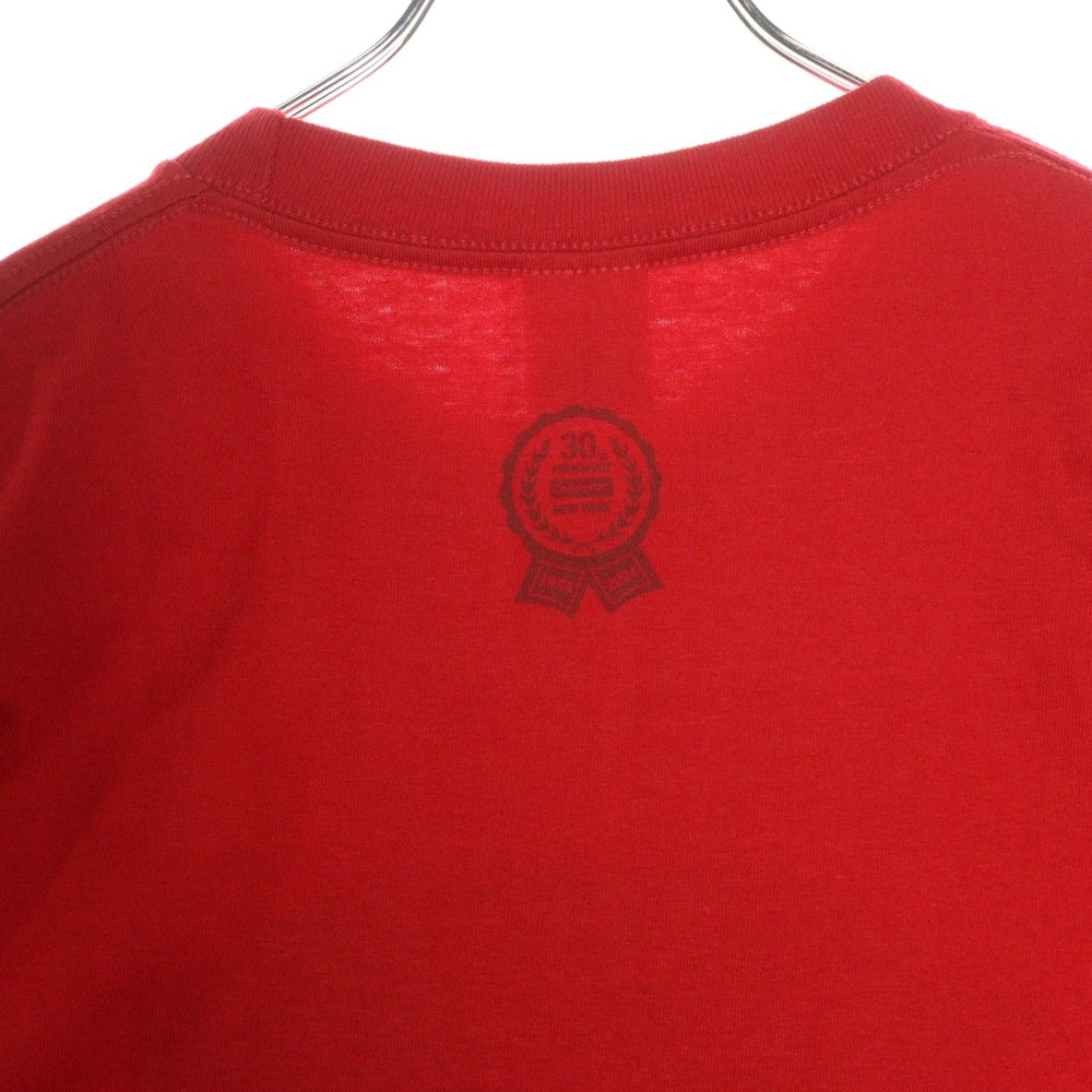 SUPREME(シュプリーム) 24SS 30th Anniversary First Tee 30周年 アニバーサリー ファースト プリント クルーネック 半袖Tシャツ カットソー レッド