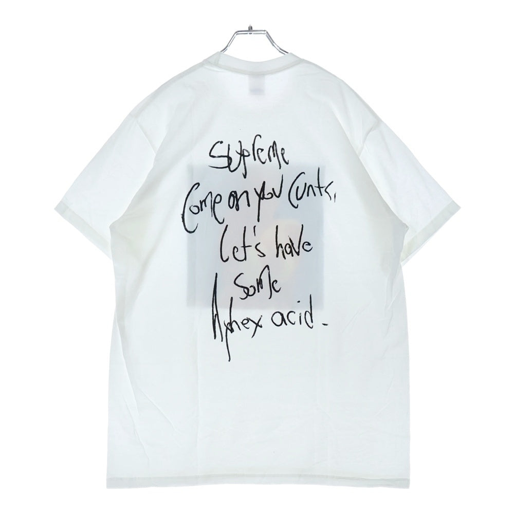 SUPREME(シュプリーム) 25SS Aphex Twin Windowlicker Tee エイフェックス ツイン ウィンドウリッカー フォトプリント クルーネック 半袖Tシャツ カットソー ホワイト