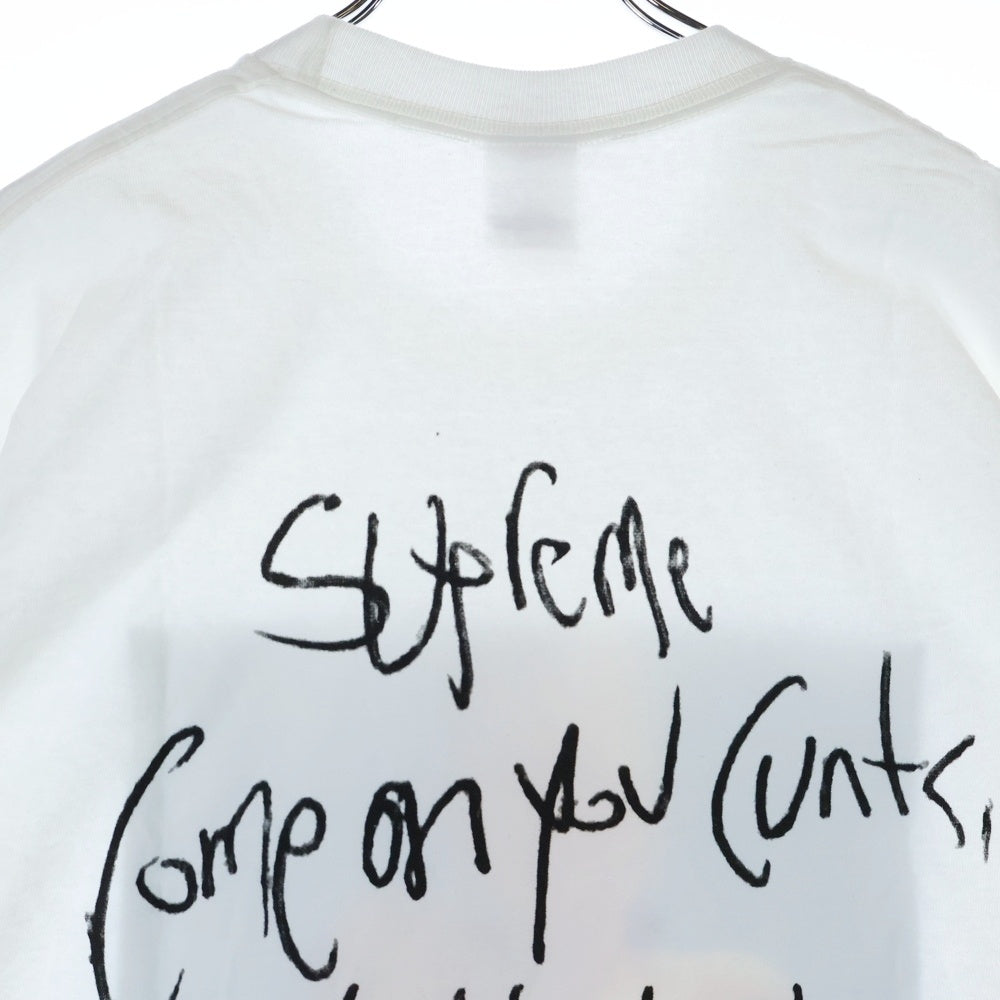SUPREME(シュプリーム) 25SS Aphex Twin Windowlicker Tee エイフェックス ツイン ウィンドウリッカー フォトプリント クルーネック 半袖Tシャツ カットソー ホワイト