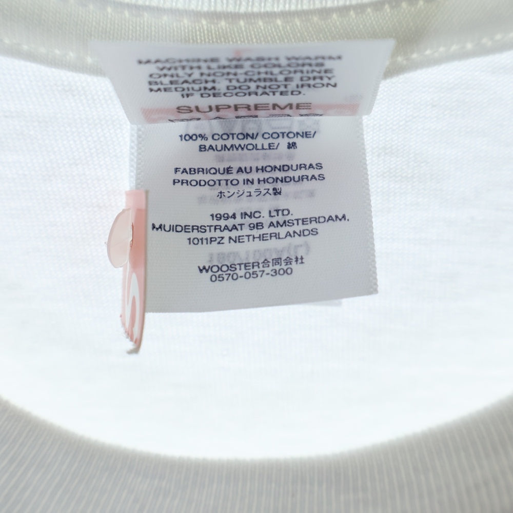SUPREME(シュプリーム) 25SS Aphex Twin Windowlicker Tee エイフェックス ツイン ウィンドウリッカー フォトプリント クルーネック 半袖Tシャツ カットソー ホワイト