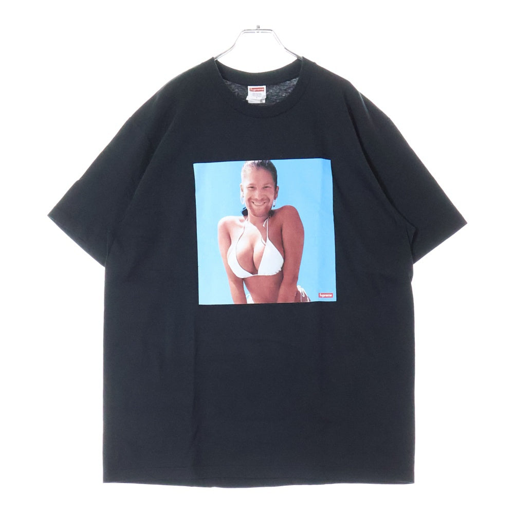 SUPREME(シュプリーム) 25SS Aphex Twin Windowlicker Tee エイフェックス ツイン ウィンドウリッカー フォトプリント クルーネック 半袖Tシャツ カットソー ブラック
