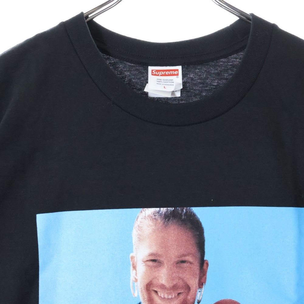 SUPREME(シュプリーム) 25SS Aphex Twin Windowlicker Tee エイフェックス ツイン ウィンドウリッカー フォトプリント クルーネック 半袖Tシャツ カットソー ブラック
