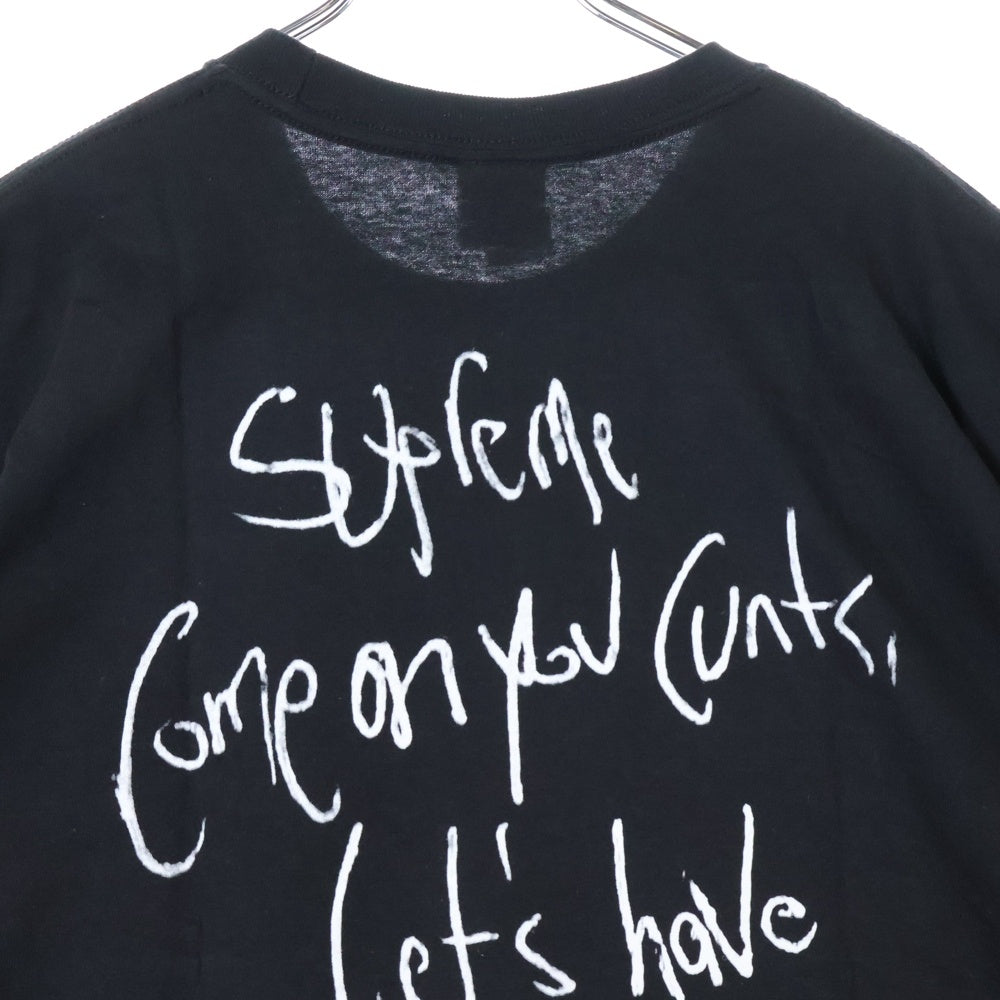 SUPREME(シュプリーム) 25SS Aphex Twin Windowlicker Tee エイフェックス ツイン ウィンドウリッカー フォトプリント クルーネック 半袖Tシャツ カットソー ブラック