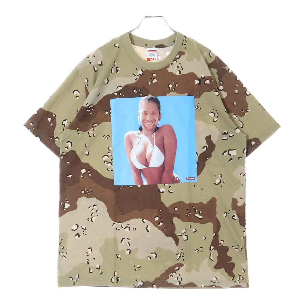 SUPREME(シュプリーム) 25SS Aphex Twin Windowlicker Tee エイフェックス ツイン ウィンドウリッカー フォトプリント カモ 迷彩 クルーネック 半袖Tシャツ カットソー カーキ