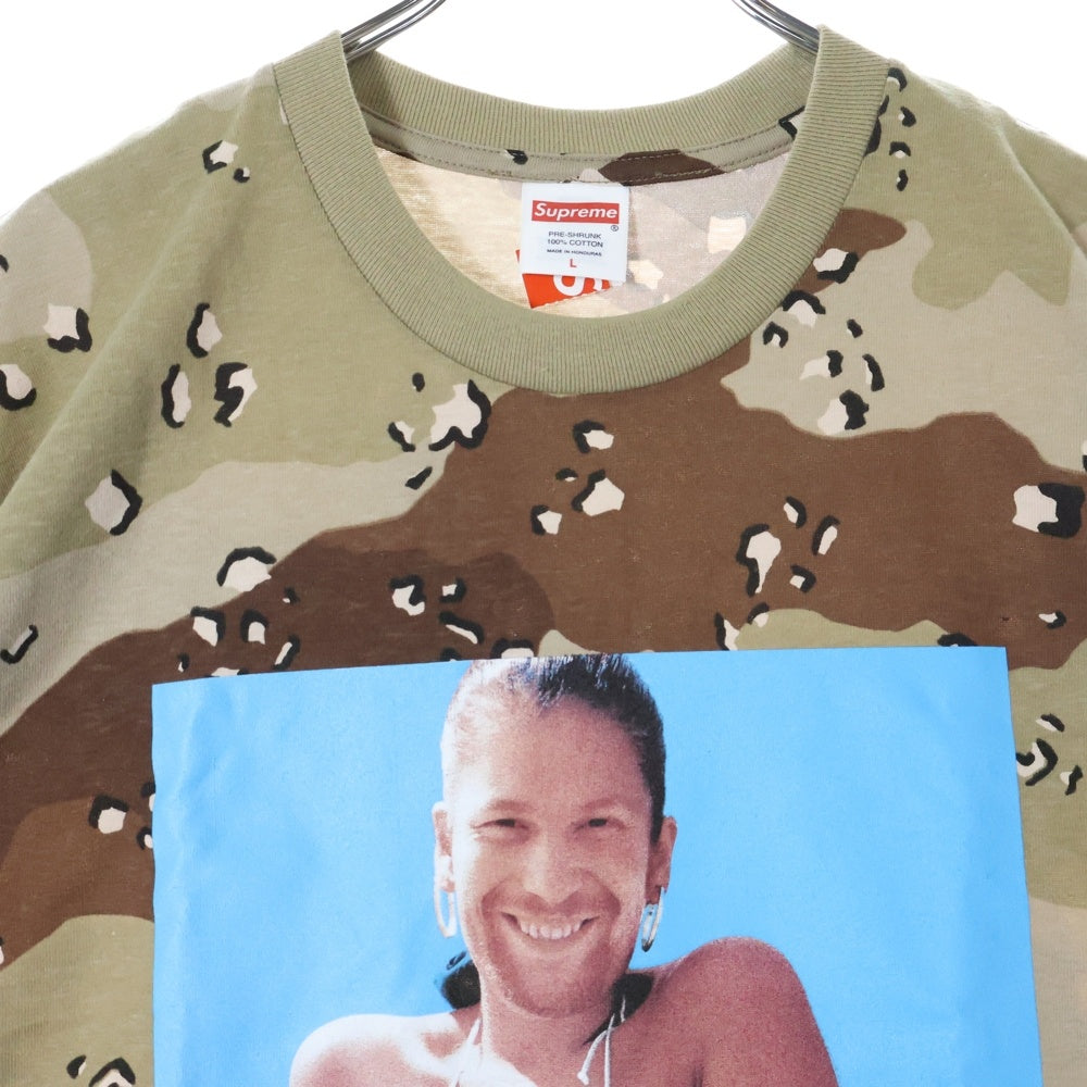 SUPREME(シュプリーム) 25SS Aphex Twin Windowlicker Tee エイフェックス ツイン ウィンドウリッカー フォトプリント カモ 迷彩 クルーネック 半袖Tシャツ カットソー カーキ