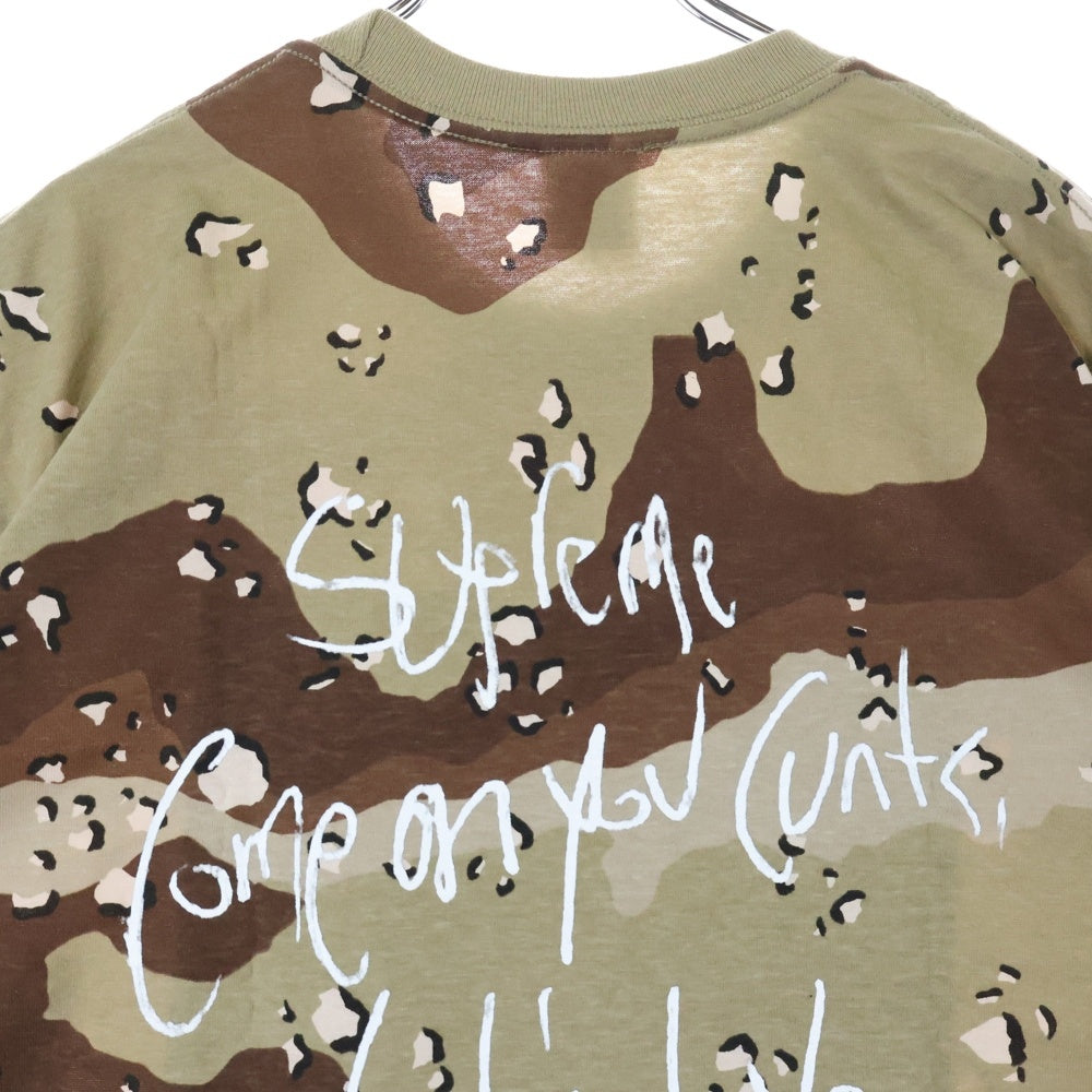 SUPREME(シュプリーム) 25SS Aphex Twin Windowlicker Tee エイフェックス ツイン ウィンドウリッカー フォトプリント カモ 迷彩 クルーネック 半袖Tシャツ カットソー カーキ