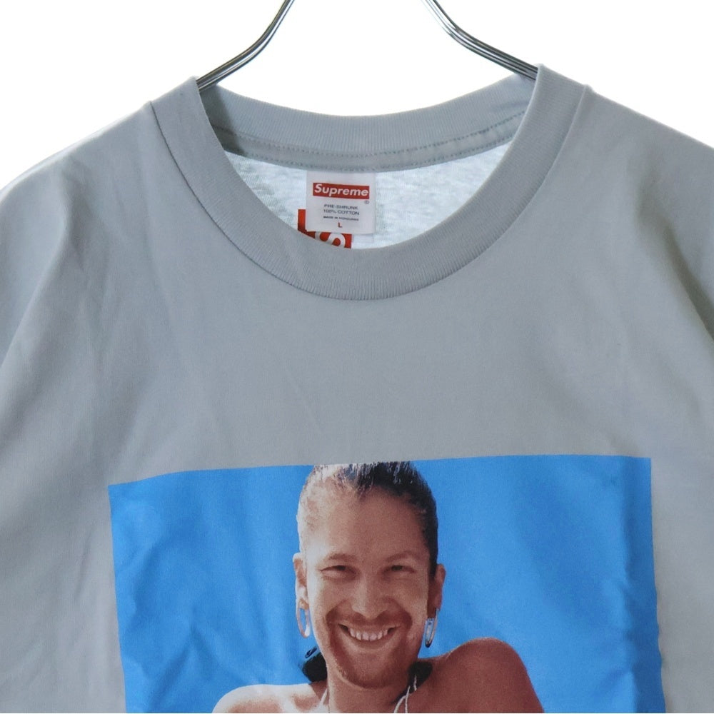 SUPREME(シュプリーム) 25SS Aphex Twin Windowlicker Tee エイフェックス ツイン ウィンドウリッカー フォトプリント クルーネック 半袖Tシャツ カットソー ライトグレー