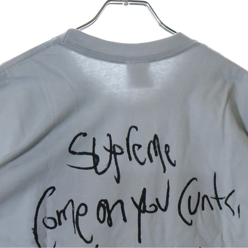 SUPREME(シュプリーム) 25SS Aphex Twin Windowlicker Tee エイフェックス ツイン ウィンドウリッカー フォトプリント クルーネック 半袖Tシャツ カットソー ライトグレー