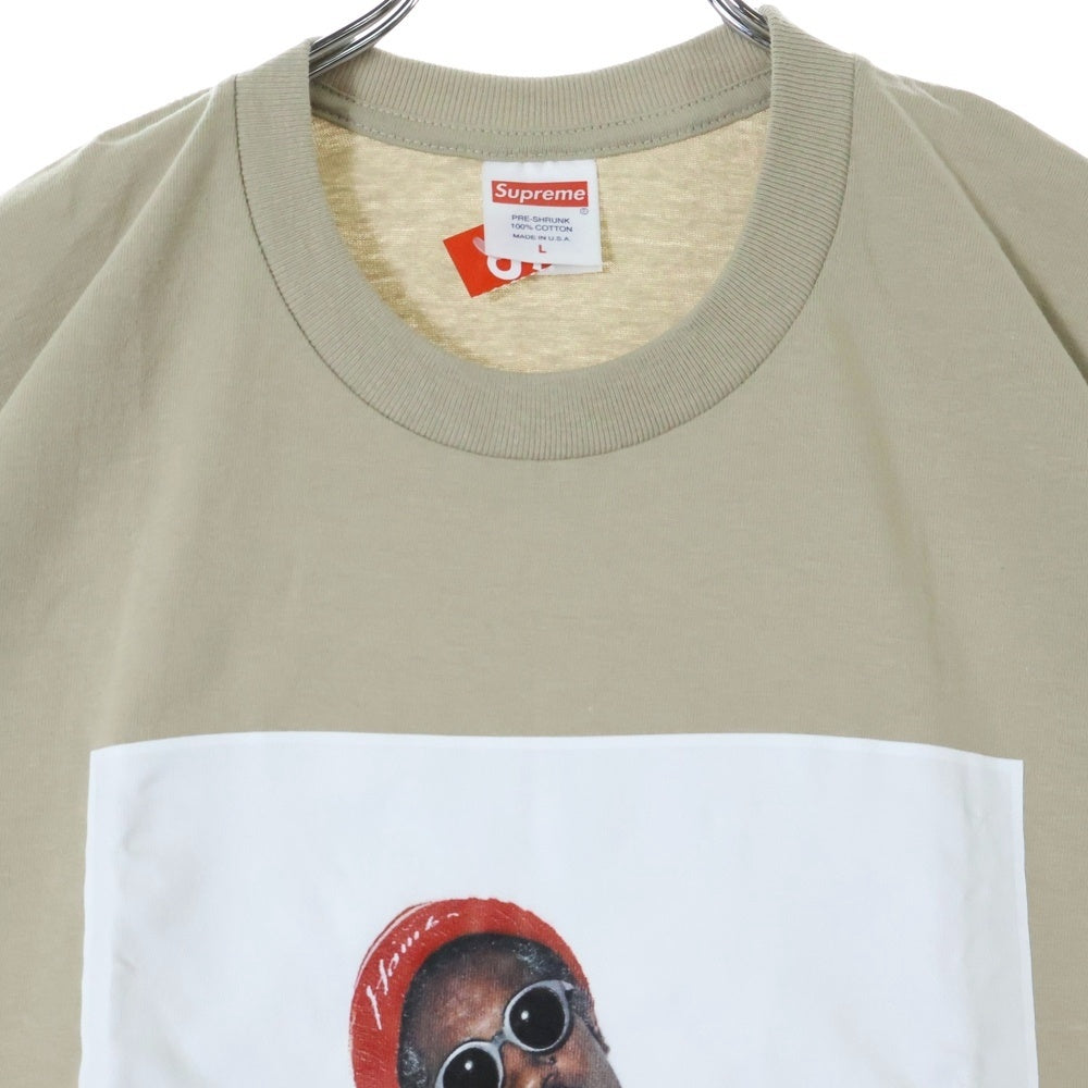 SUPREME(シュプリーム) 22AW Andre 3000 Tee アンドレ 3000 プリント クルーネック 半袖Tシャツ カットソー ベージュ
