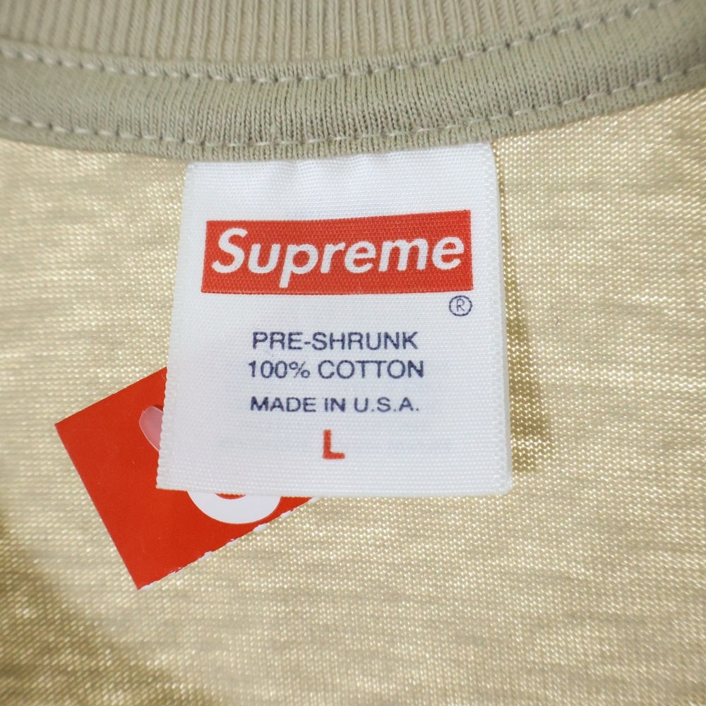 SUPREME(シュプリーム) 22AW Andre 3000 Tee アンドレ 3000 プリント クルーネック 半袖Tシャツ カットソー ベージュ