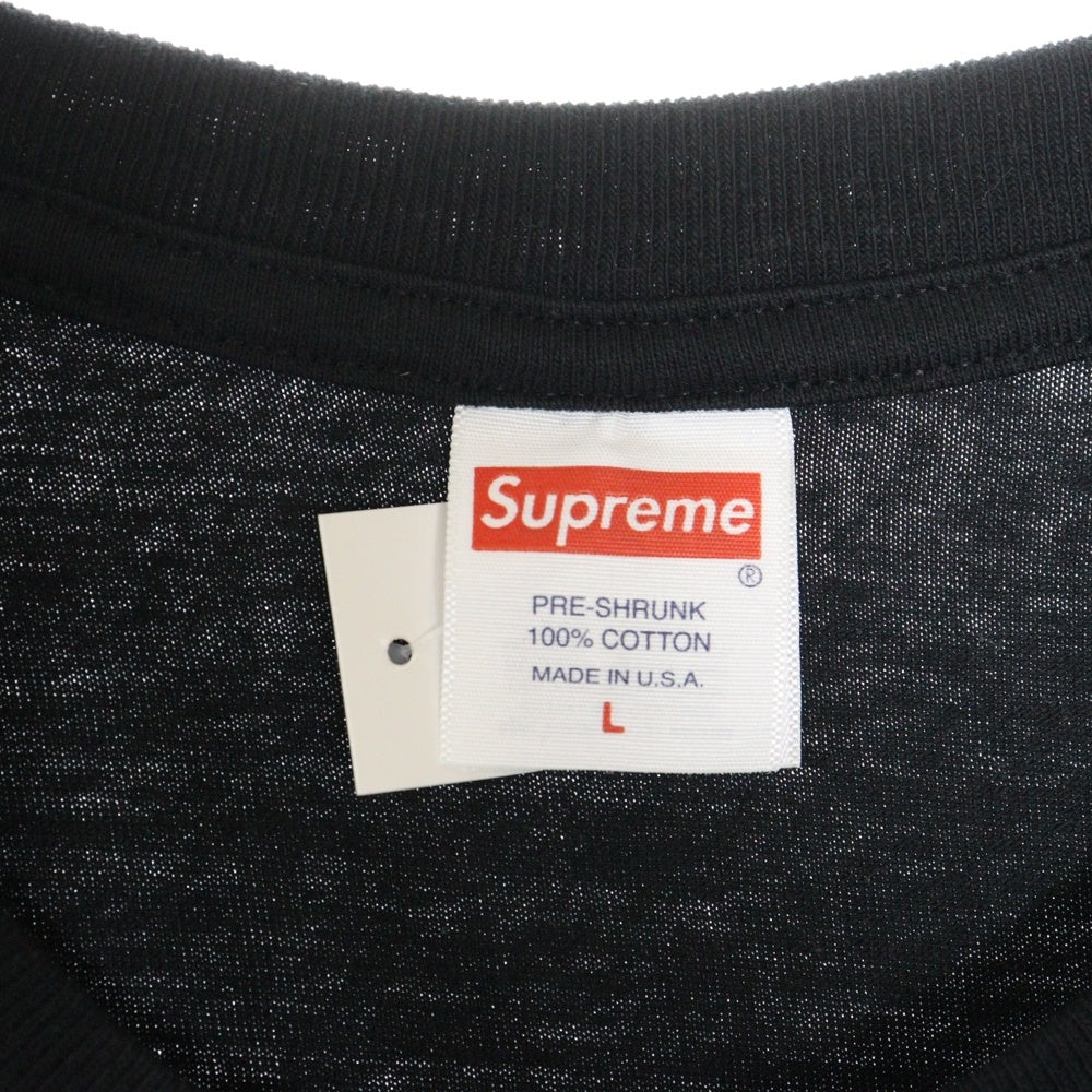 SUPREME(シュプリーム) 22AW Andre 3000 Tee アンドレ 3000 プリント クルーネック 半袖Tシャツ カットソー ブラック