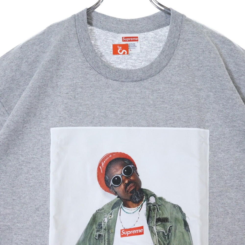 SUPREME(シュプリーム) 22AW Andre 3000 Tee アンドレ 3000 プリント クルーネック 半袖Tシャツ カットソー グレー