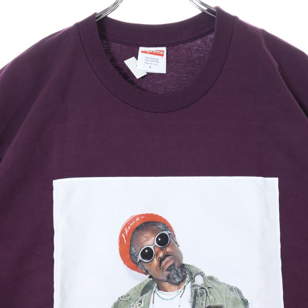 SUPREME(シュプリーム) 22AW Andre 3000 Tee アンドレ 3000 プリント クルーネック 半袖Tシャツ カットソー ボルドー