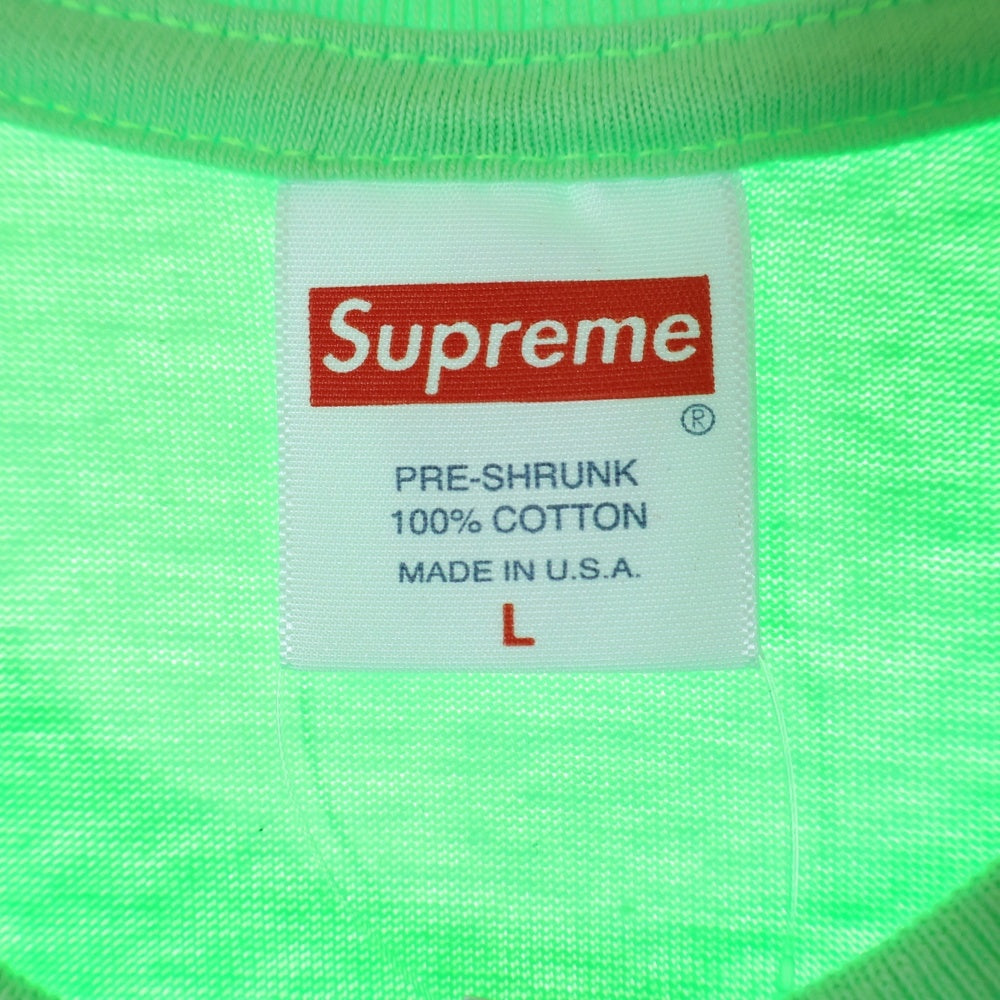 SUPREME(シュプリーム) 22AW Andre 3000 Tee アンドレ 3000 プリント クルーネック 半袖Tシャツ カットソー ライトグリーン