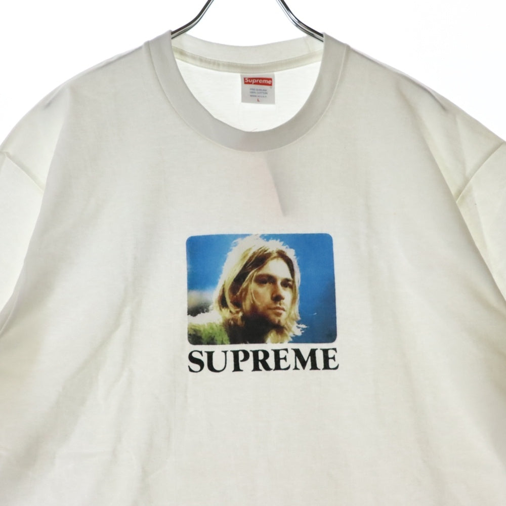SUPREME(シュプリーム) 23SS Kurt Cobain Tee カート・コバーン フォトプリント クルーネック 半袖Tシャツ カットソー ホワイト