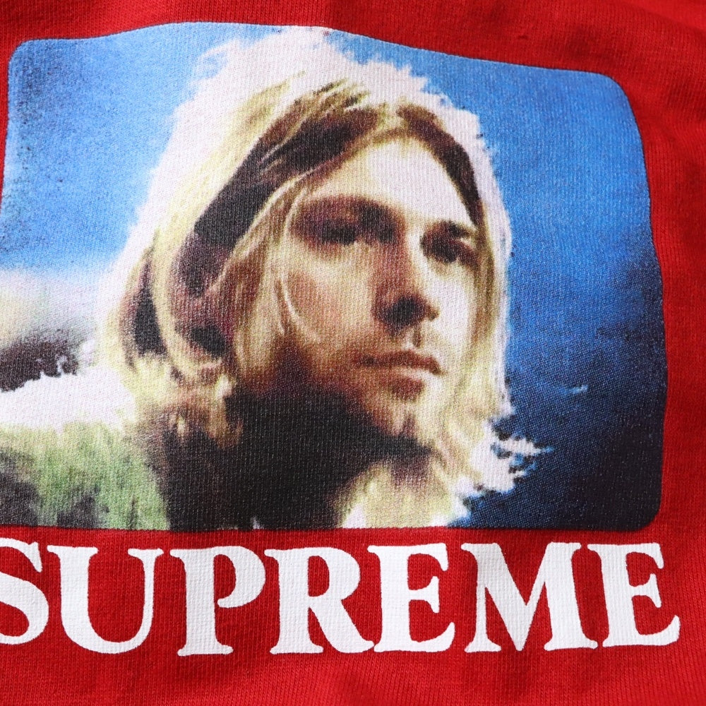 SUPREME(シュプリーム) 23SS Kurt Cobain Tee カート・コバーン フォトプリント クルーネック 半袖Tシャツ カットソー レッド