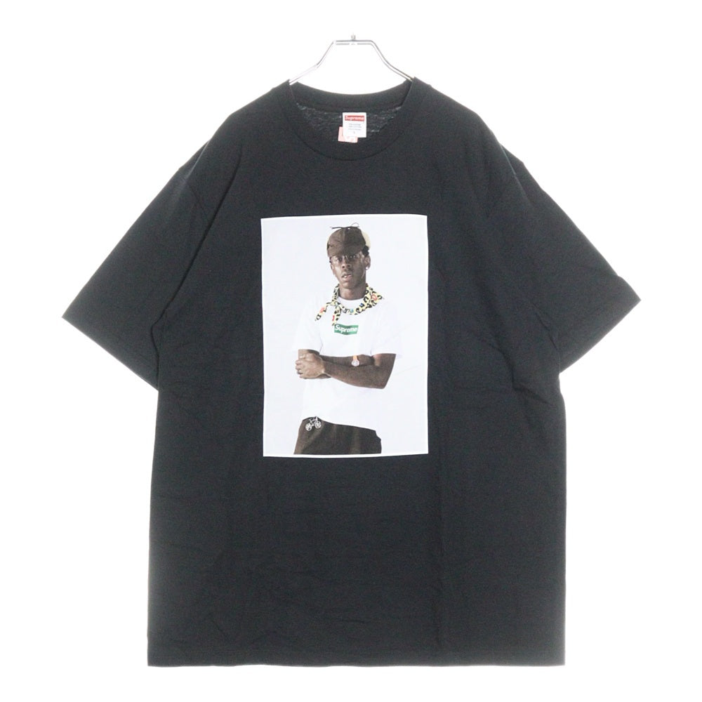 SUPREME(シュプリーム) 24AW Tyler The Creator Tee タイラー・ザ・クリエイター フォトプリント クルーネック 半袖Tシャツ カットソー ブラック