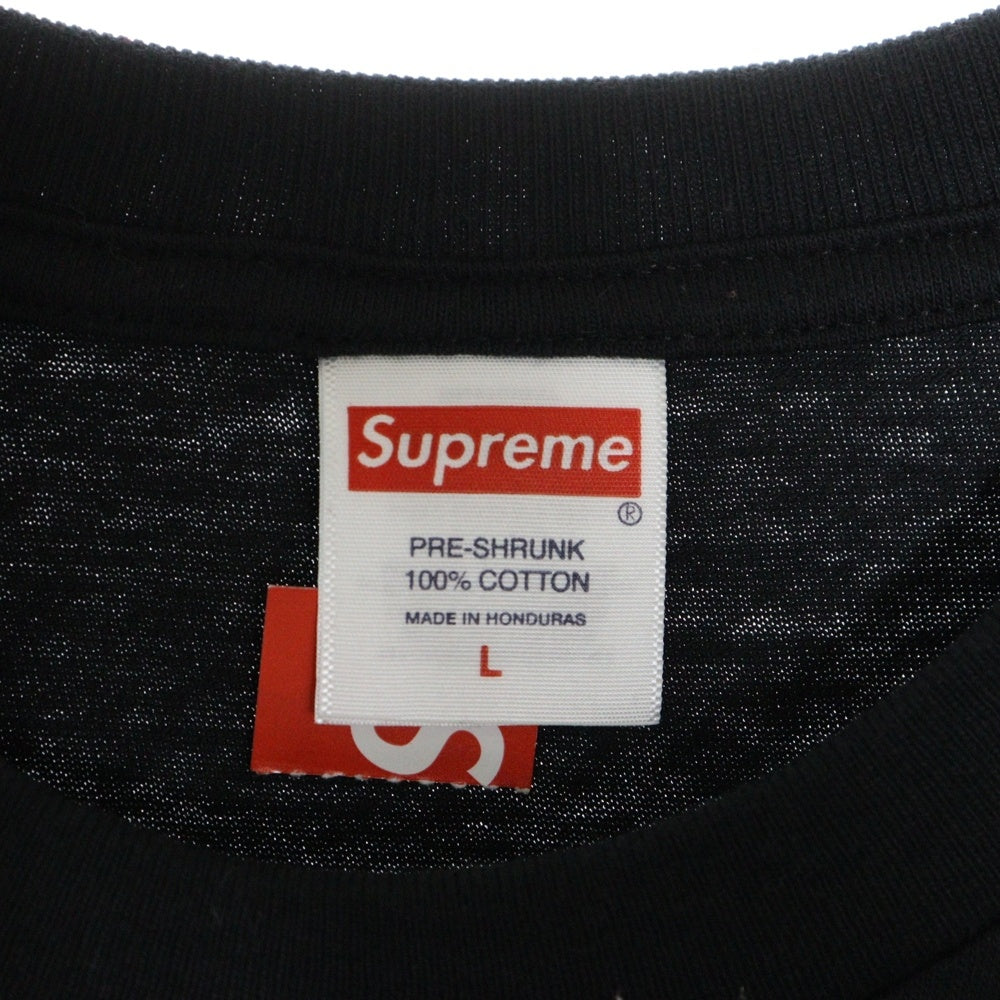 SUPREME(シュプリーム) 24AW Tyler The Creator Tee タイラー・ザ・クリエイター フォトプリント クルーネック 半袖Tシャツ カットソー ブラック