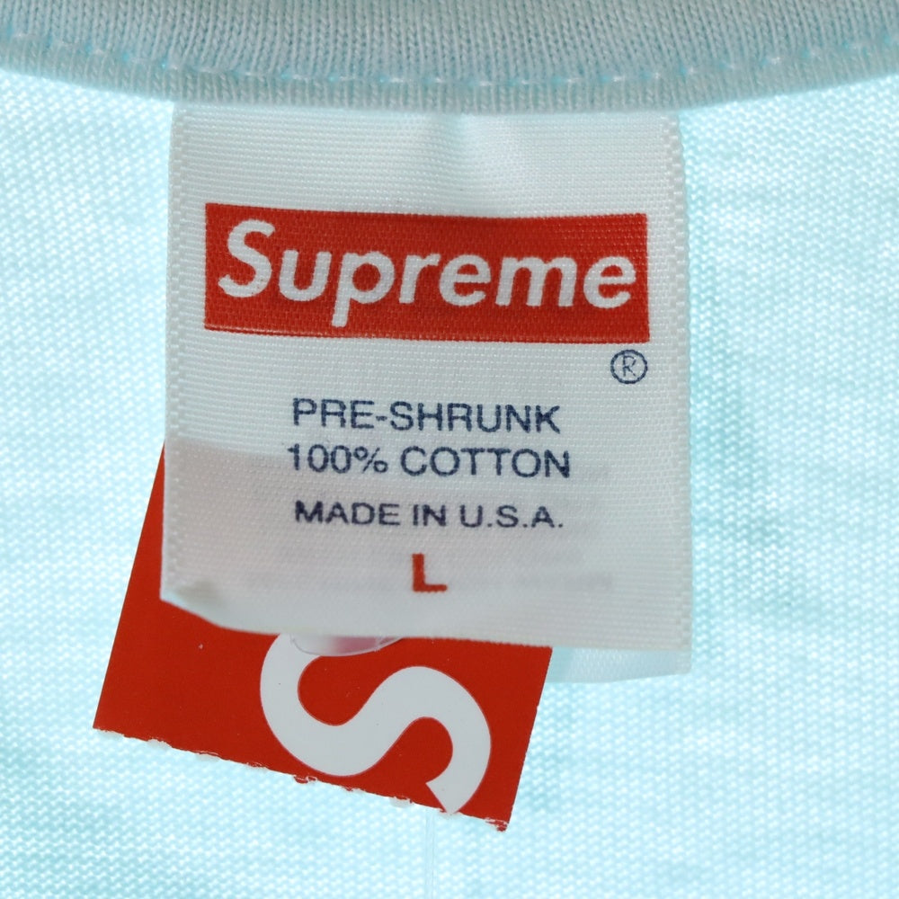 SUPREME(シュプリーム) 23SS Kurt Cobain Tee カート・コバーン フォトプリント クルーネック 半袖Tシャツ カットソー ライトブルー