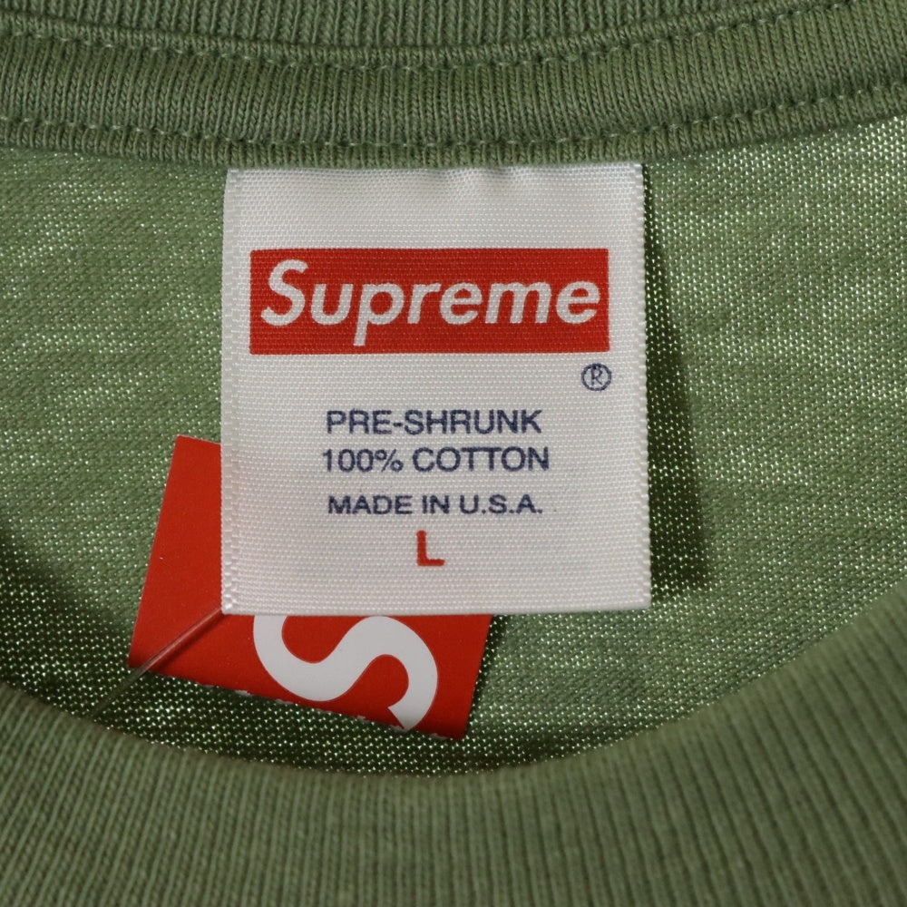 SUPREME(シュプリーム) 23SS Kurt Cobain Tee カート・コバーン フォトプリント クルーネック 半袖Tシャツ カットソー グリーン