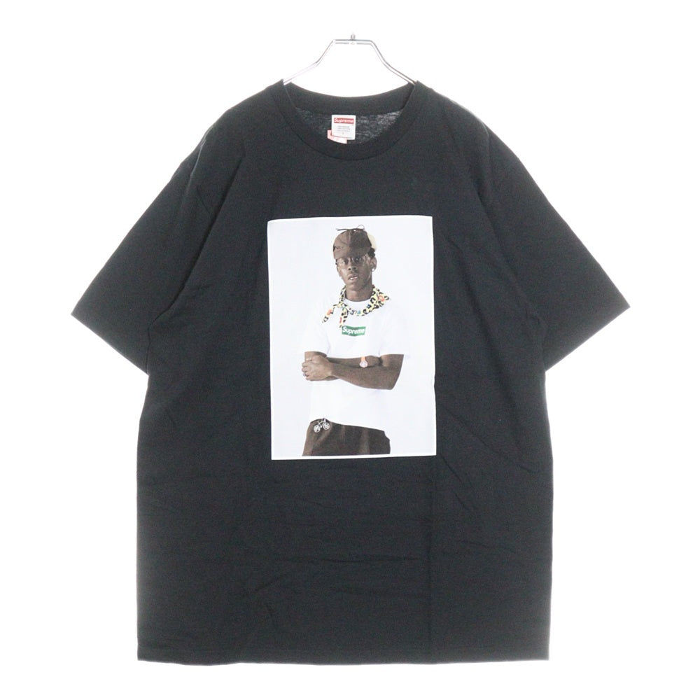 SUPREME(シュプリーム) 24AW Tyler The Creator Tee タイラー・ザ・クリエイター フォトプリント クルーネック 半袖Tシャツ カットソー ブラック