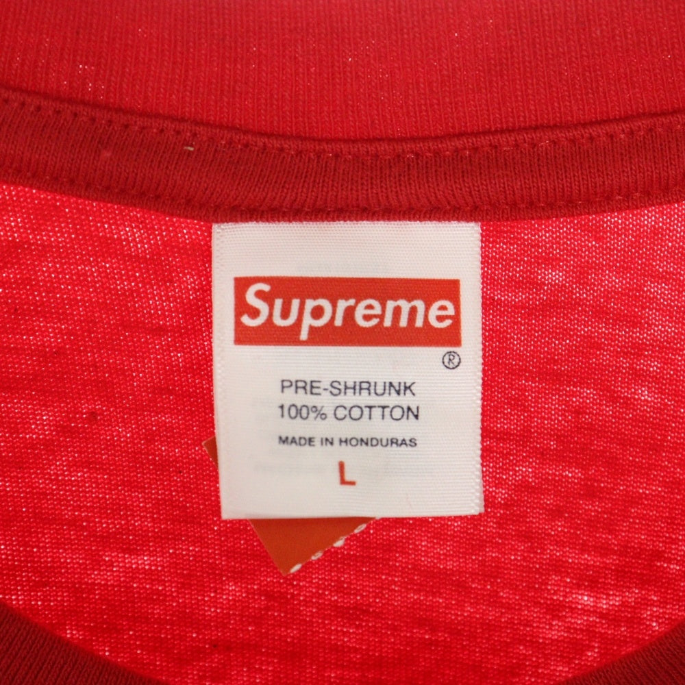 SUPREME(シュプリーム) 24AW Tyler The Creator Tee タイラー・ザ・クリエイター フォトプリント クルーネック 半袖Tシャツ カットソー レッド