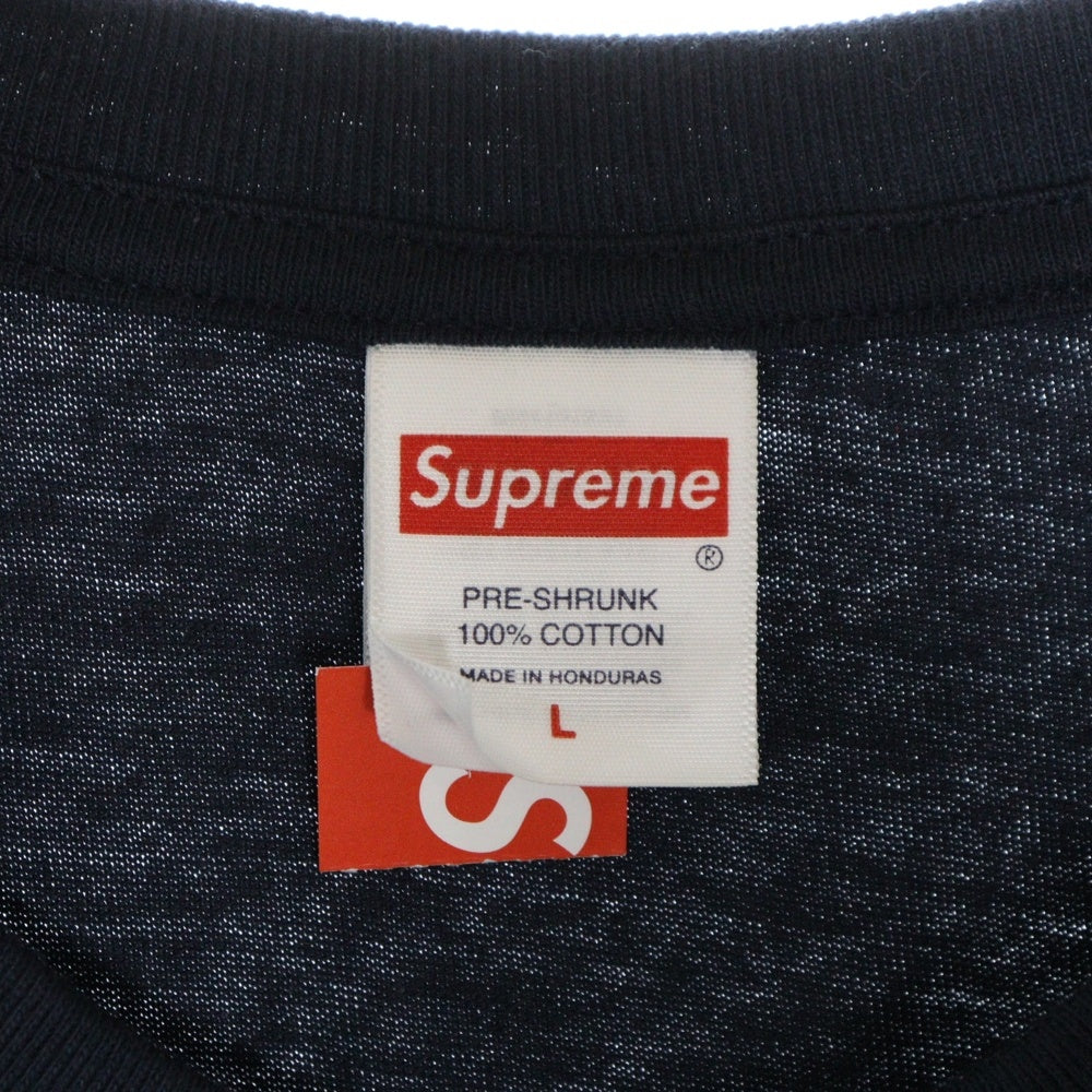 SUPREME(シュプリーム) 24AW Tyler The Creator Tee タイラー・ザ・クリエイター フォトプリント クルーネック 半袖Tシャツ カットソー ネイビー
