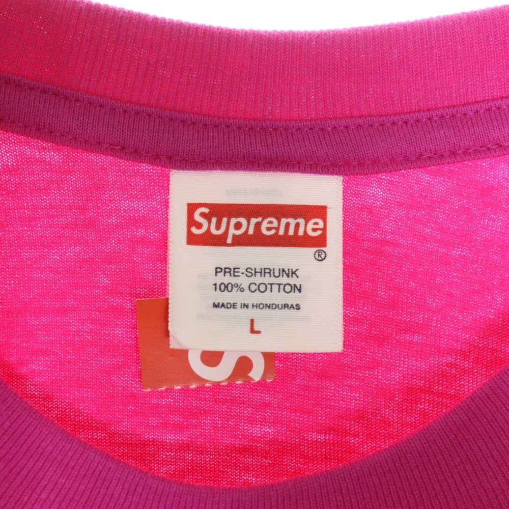 SUPREME(シュプリーム) 24AW Tyler The Creator Tee タイラー・ザ・クリエイター フォトプリント クルーネック 半袖Tシャツ カットソー ピンク