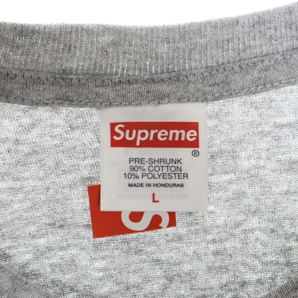 SUPREME(シュプリーム) 24AW Tyler The Creator Tee タイラー・ザ・クリエイター フォトプリント クルーネック 半袖Tシャツ カットソー グレー