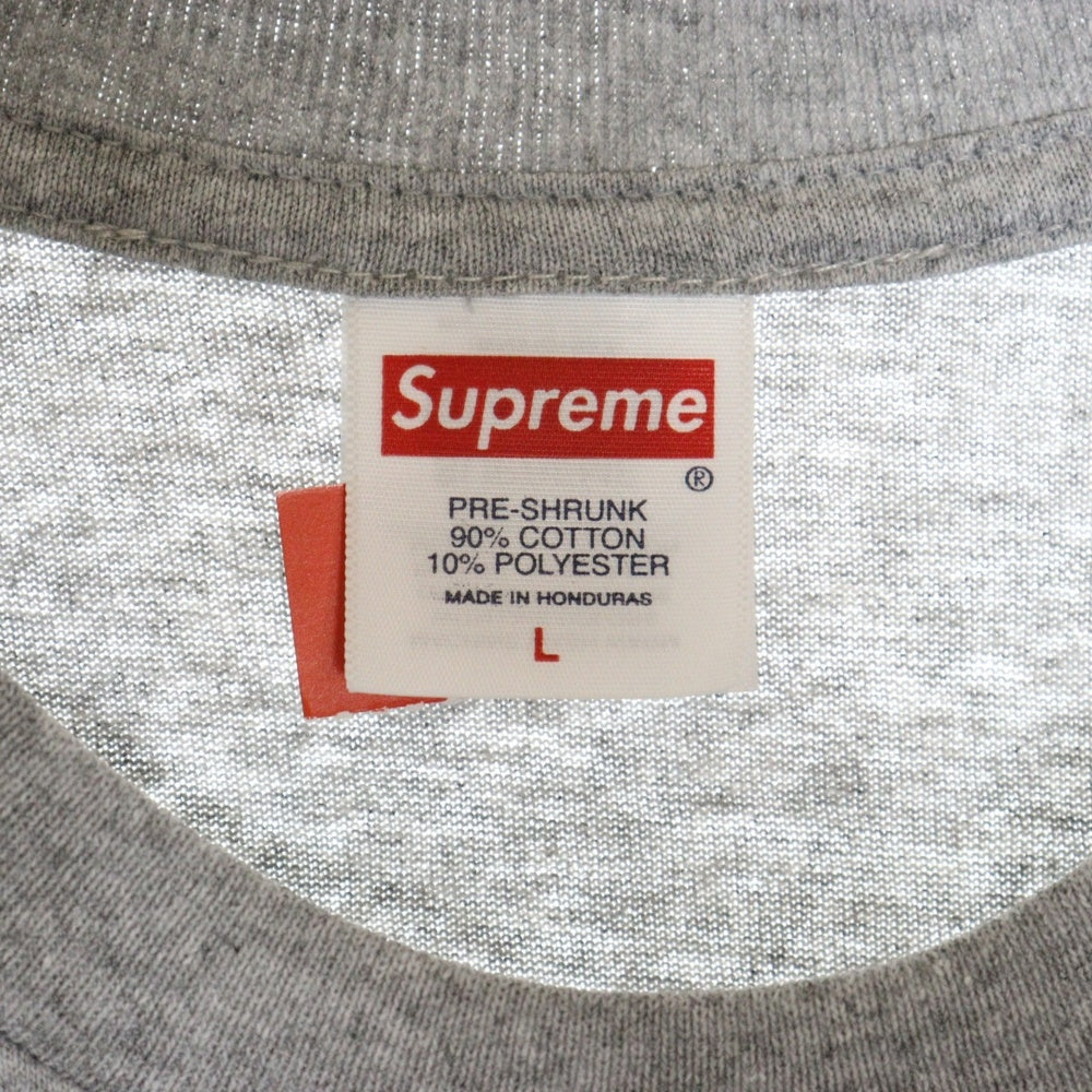 SUPREME(シュプリーム) 24AW Tyler The Creator Tee タイラー・ザ・クリエイター フォトプリント クルーネック 半袖Tシャツ カットソー グレー