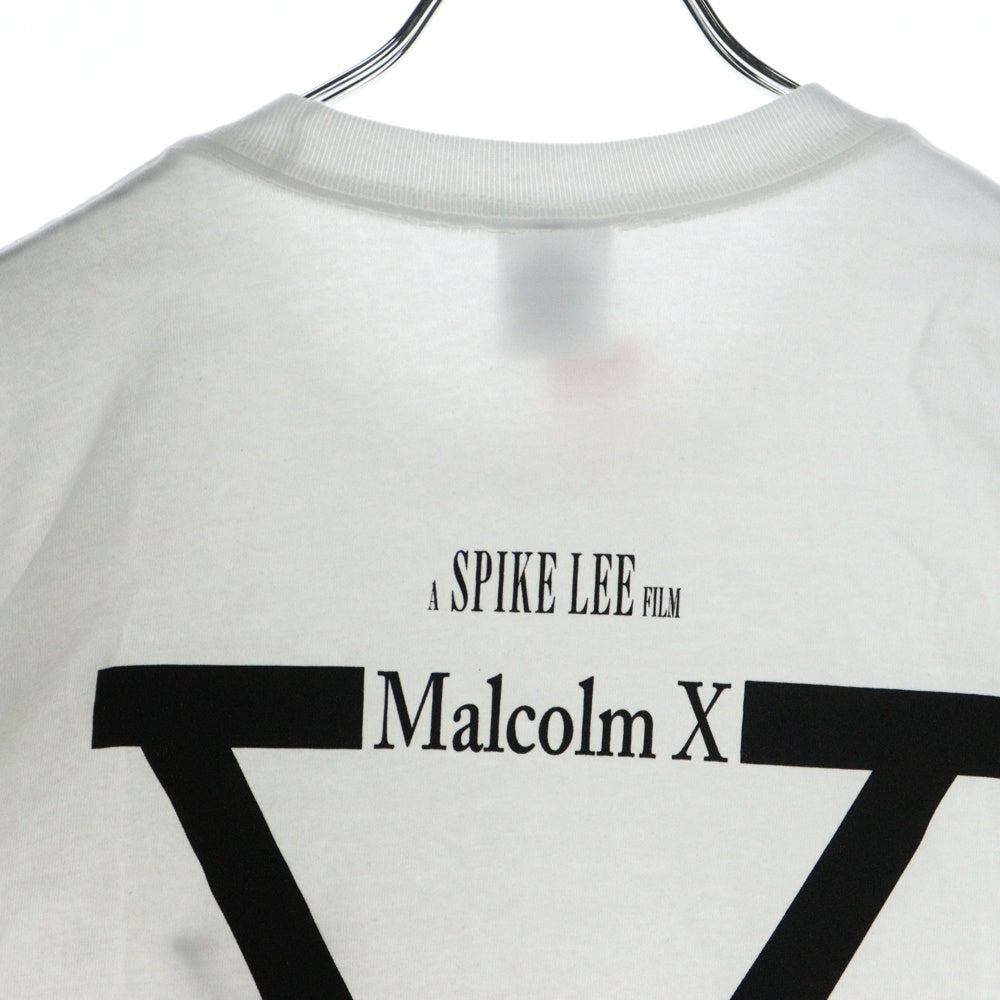 SUPREME(シュプリーム) 25SS ×40Acres Malcolm X Tee 40エーカーズ マルコム X プリント クルーネック 半袖Tシャツ カットソー ホワイト