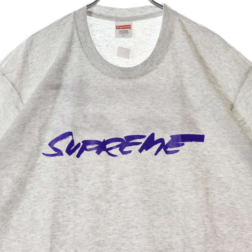 SUPREME(シュプリーム) 20AW Futura Logo Tee フューチュラ ロゴ クルーネック 半袖Tシャツ カットソー ライトグレー
