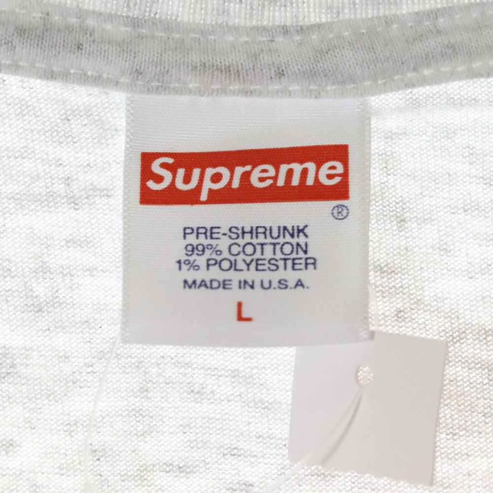 SUPREME(シュプリーム) 20AW Futura Logo Tee フューチュラ ロゴ クルーネック 半袖Tシャツ カットソー ライトグレー