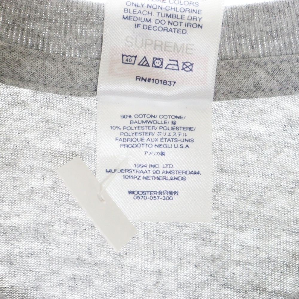 SUPREME(シュプリーム) 23AW NBA Young Boy Tee ヤングボーイ フォトプリント クルーネック 半袖Tシャツ カットソー グレー