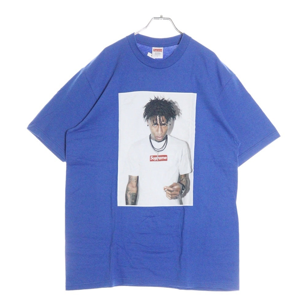 SUPREME(シュプリーム) 23AW NBA Young Boy Tee ヤングボーイ フォトプリント クルーネック 半袖Tシャツ カットソー ブルー