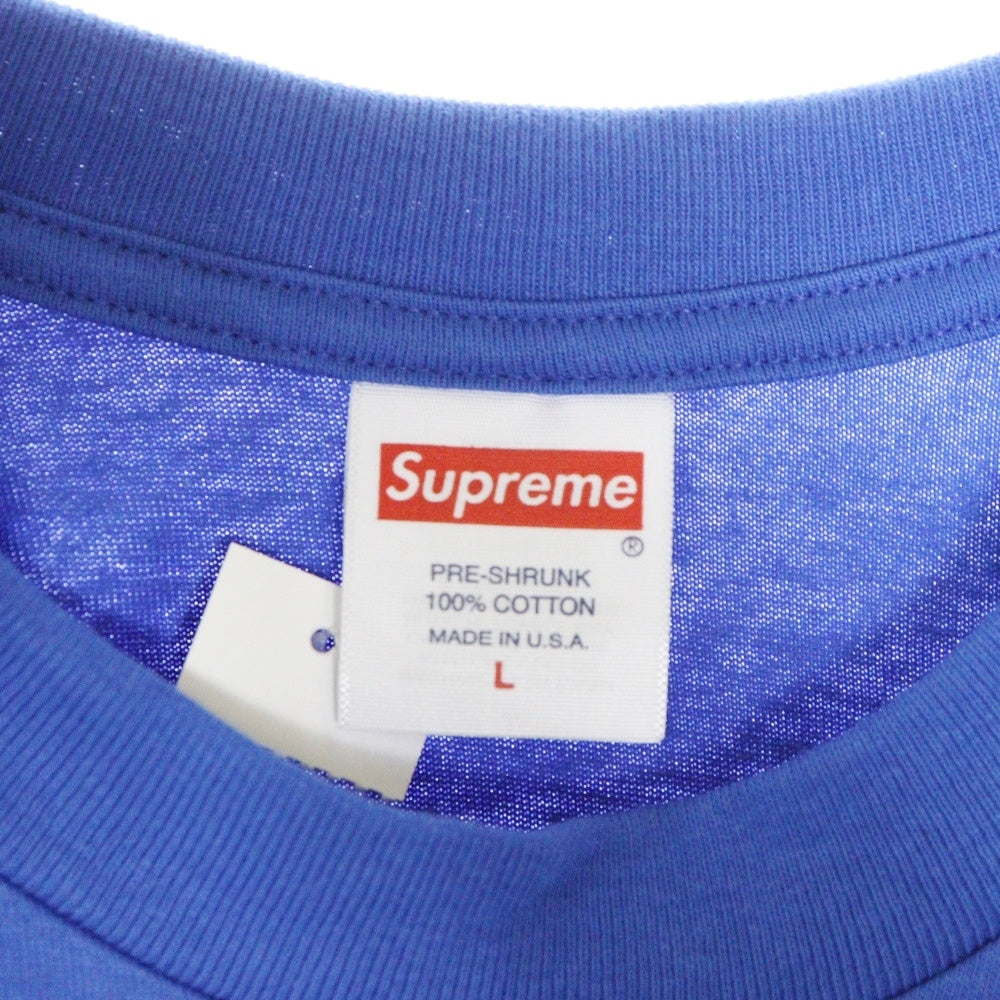 SUPREME(シュプリーム) 23AW NBA Young Boy Tee ヤングボーイ フォトプリント クルーネック 半袖Tシャツ カットソー ブルー