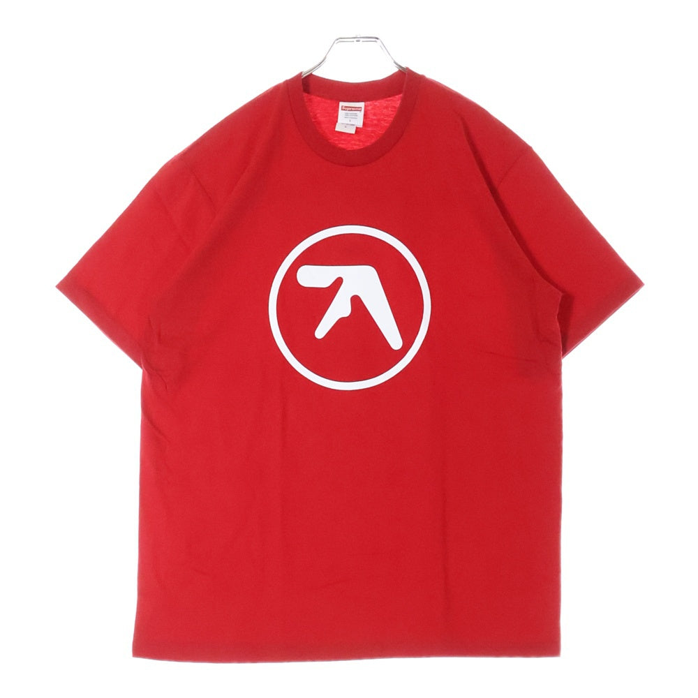 SUPREME(シュプリーム) 25SS Aphex Twin Ambient Works Tee エイフェックス ツイン アンビエントワークス プリント クルーネック 半袖Tシャツ カットソー レッド