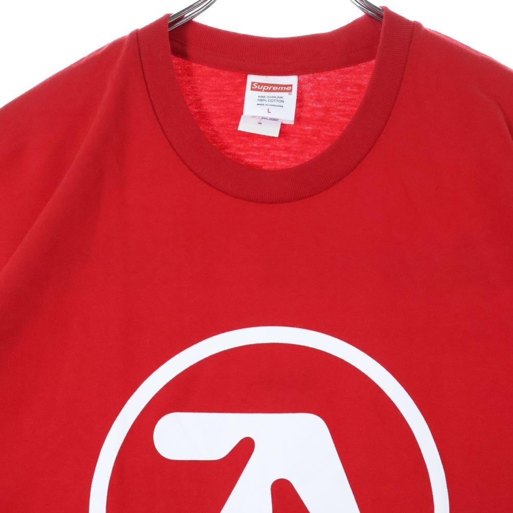 SUPREME(シュプリーム) 25SS Aphex Twin Ambient Works Tee エイフェックス ツイン アンビエントワークス プリント クルーネック 半袖Tシャツ カットソー レッド