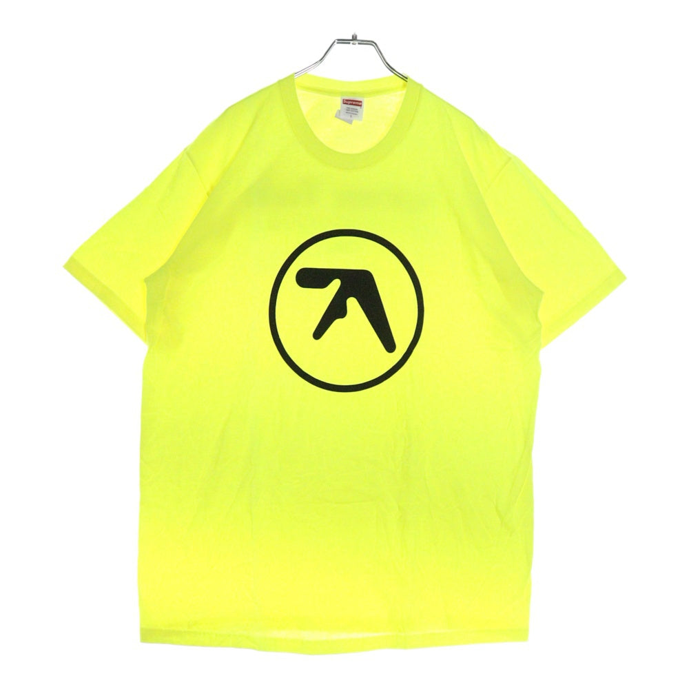 SUPREME(シュプリーム) 25SS Aphex Twin Ambient Works Tee エイフェックス ツイン アンビエントワークス プリント クルーネック 半袖Tシャツ カットソー イエロー
