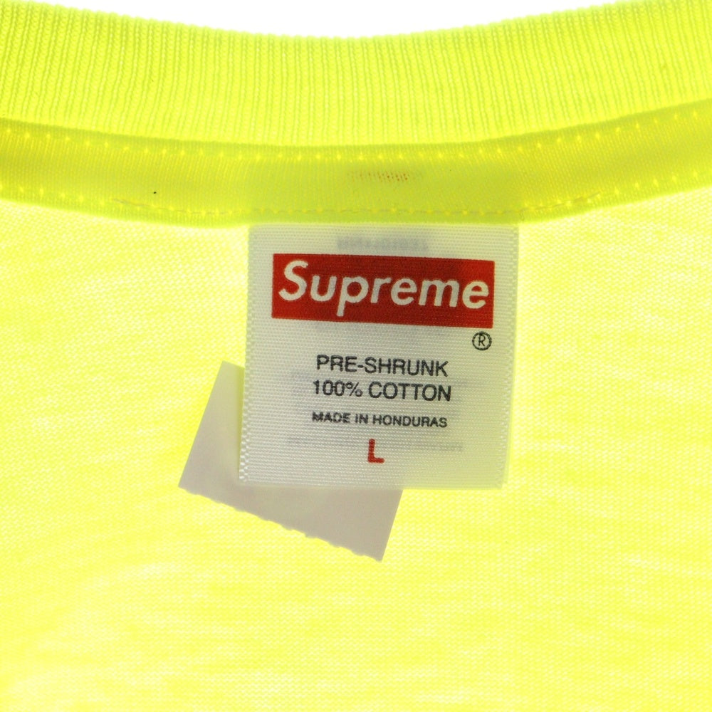 SUPREME(シュプリーム) 25SS Aphex Twin Ambient Works Tee エイフェックス ツイン アンビエントワークス プリント クルーネック 半袖Tシャツ カットソー イエロー