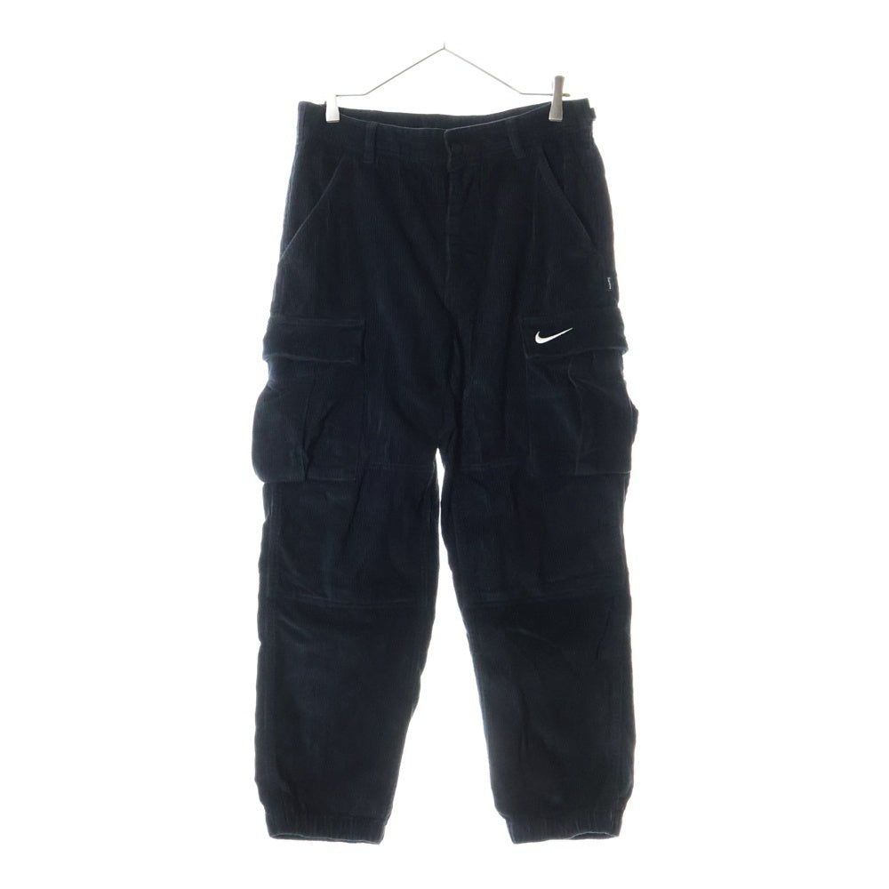 SUPREME(シュプリーム) 22SS×NIKE Arc Corduroy Cargo Pant ナイキ アーチロゴ コーデュロイ カーゴパンツ ブラック DM1779-010