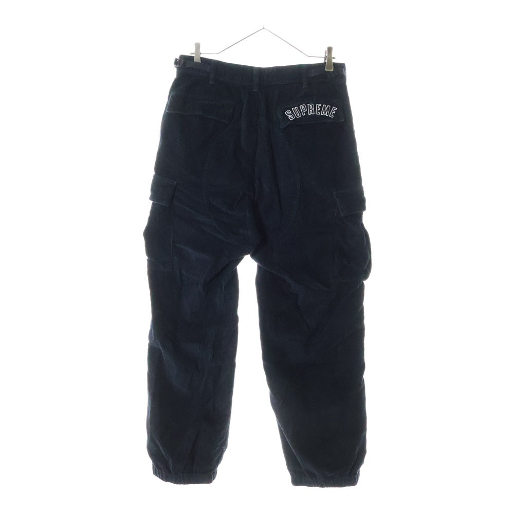 SUPREME(シュプリーム) 22SS×NIKE Arc Corduroy Cargo Pant ナイキ アーチロゴ コーデュロイ カーゴパンツ ブラック DM1779-010