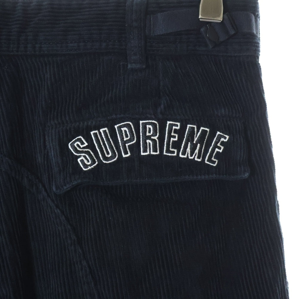 SUPREME(シュプリーム) 22SS×NIKE Arc Corduroy Cargo Pant ナイキ アーチロゴ コーデュロイ カーゴパンツ ブラック DM1779-010