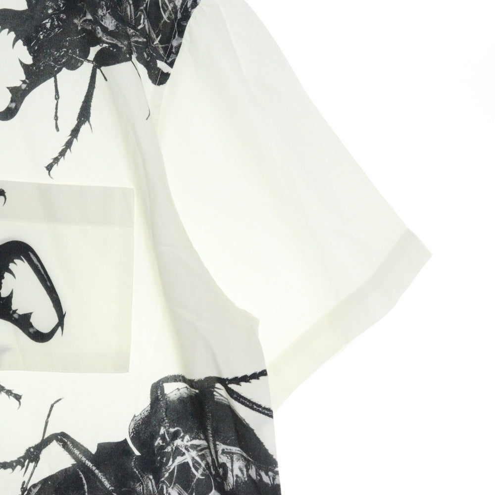 SUPREME(シュプリーム) 21SS Beetle S/S Shirt ビートル プリント オープンカラー 半袖シャツ ホワイト